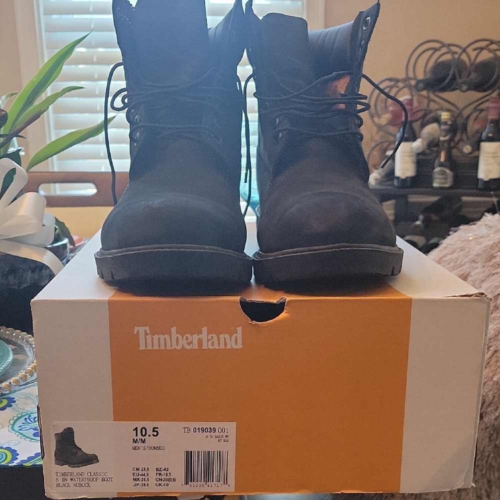Timberland Classic Black Boots